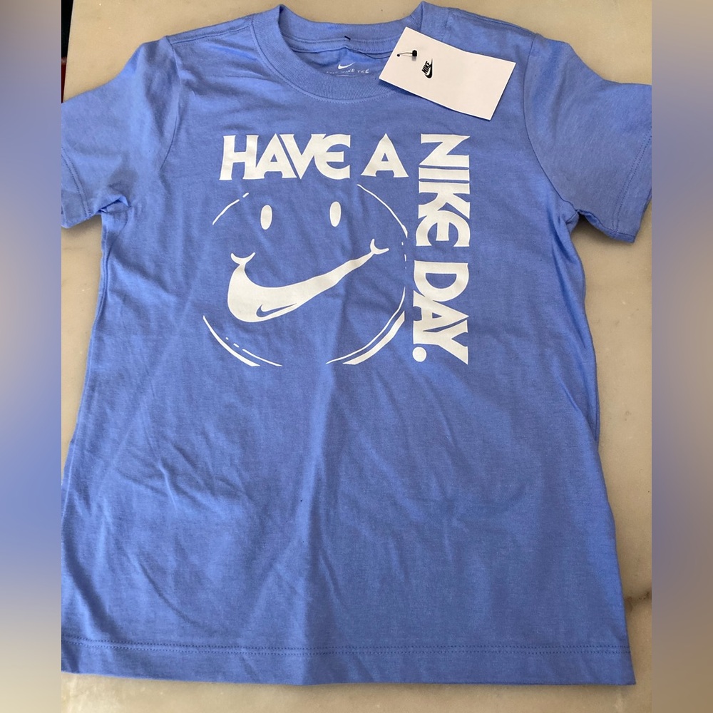 Nike Kids Light Blue 'Have a Nike Day' Tee